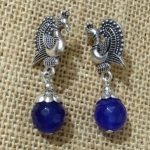 gemstone-beaded-handmade-earrings