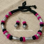 oxidise tribal handmade necklace