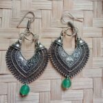 gemstone beaded handmade earrings