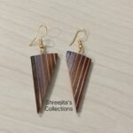 bamboo handmade tribal earrings