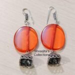 oxidised Silver Jhumka earrings