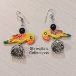 oxidised jhumka earrings