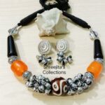 oxidised tribal handmade choker