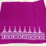 gujrati stitch embroidery blouse piece