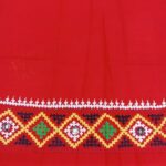 Gujrati Stitch Embroidery Blouse Piece