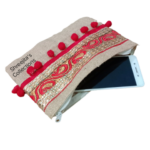 jute pouch purse for ladies
