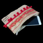 jute pouch purse for ladies