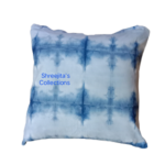 Tie Dye Shibori Indigo Cotton Cushion Cover