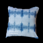 Tie Dye Shibori Indigo Cotton Cushion Cover