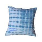 tie dye indigo cushion cover