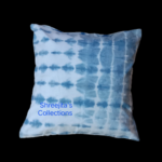 tie dye indigo cushion cover