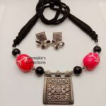 oxidised-silver-handmade-necklace-set