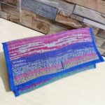multicoloured khesh handloom cotton purse online
