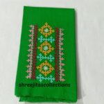 gujrati stitch cotton blouse piece
