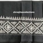 gujrati stitch cotton blouse piece