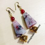 multicolour trendy fashionable earrings