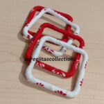 handpainted ethnic fabric bangles combo