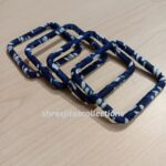 handmade indigo fabric square bangles combo