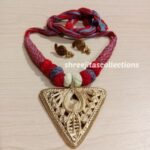 dokra tribal handmade necklace set