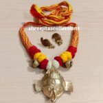dokra ganesha tribal necklace set