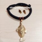 dokra fish tribal handmade necklace 03