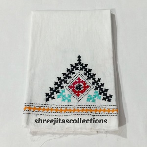 gujrati stitch cotton blouse piece