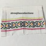 Gujrati Stitch Cotton Blouse Piece