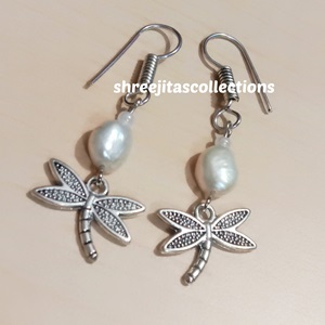 pearl handmade earrings in India