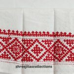 gujrati stitch cotton blouse piece
