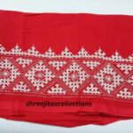 gujrati stitch cotton blouse piece