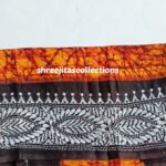 batik kantha cotton blouse piece