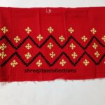 gujrati stitch cotton blouse piece