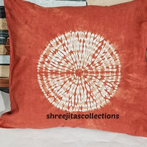 tie dye shibori cotton cushion cover