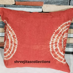 tie dye shibori cotton cushion cover