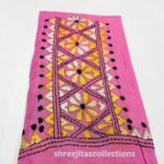 kantha stitch cotton blouse piece