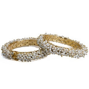 Pearl Jhuri Bangle For Women and Girls ( Single Pc)
